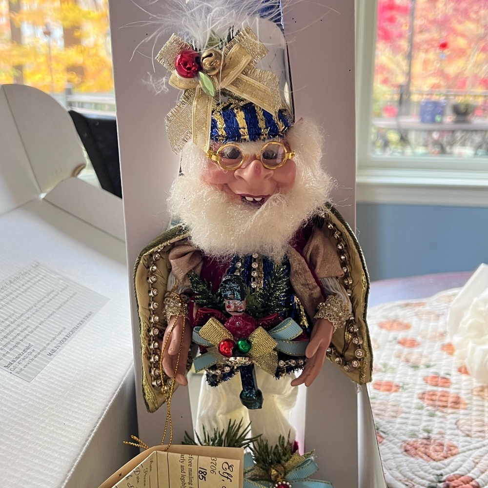 Mark Roberts Nutcracker Elf 12 in. NWT Christmas - Picture 9 of 11